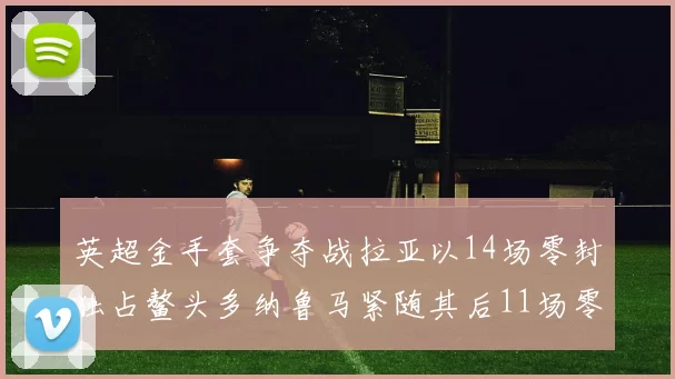 英超金手套争夺战拉亚以14场零封独占鳌头多纳鲁马紧随其后11场零封